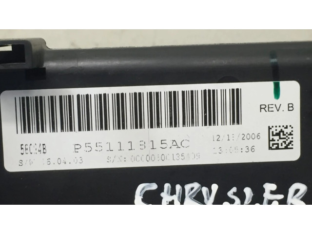Блок управления климат-контролем P55111815AC   Chrysler Sebring (JS)