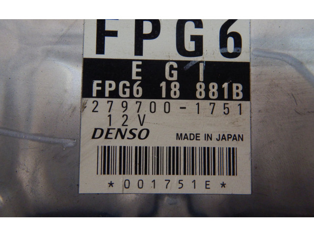 Řídící jednotka 2797001751, 2797001751   Mazda Premacy 2002