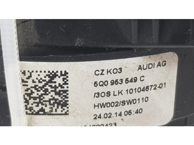 Подрулевой шлейф SRS 5Q0953549C   Audi A3 S3 8V