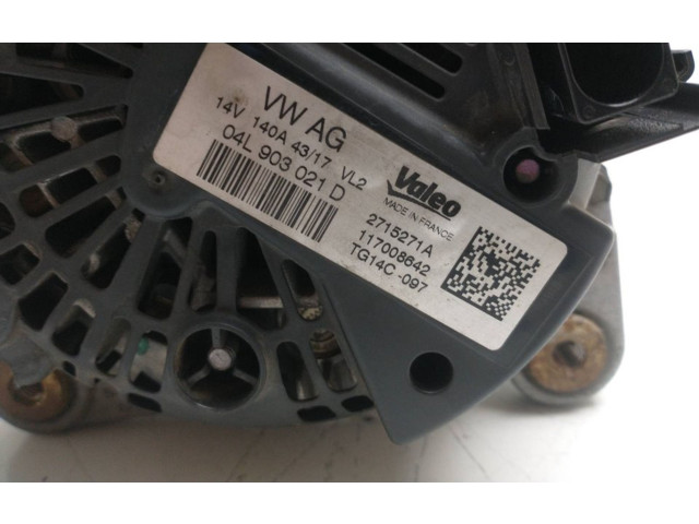 Генератор 04L903021D   Volkswagen Tiguan      