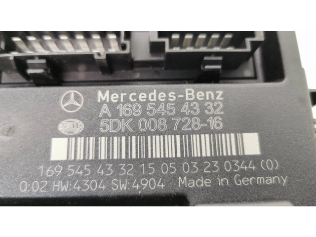 Блок комфорта A1695454332, 5DK00872816   Mercedes-Benz A W169   