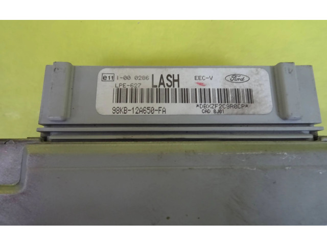 Блок управления двигателя 98KB-12A650-FA, 98KB12A650FA   Ford Ka
