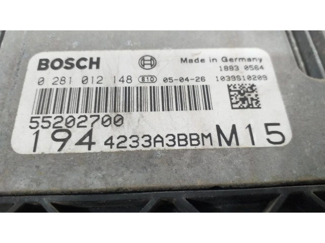 Řídící jednotka 1944233A3BBMM15, CENTRALITAMOTORUCE   Fiat Croma 