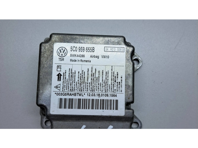 Блок управления климат-контролем 5C0959655B, 5WK44286   Volkswagen Golf VI