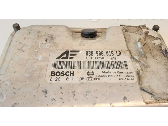 Řídící jednotka 038906019LP, 0281011196   Seat Alhambra (Mk1) 2002
