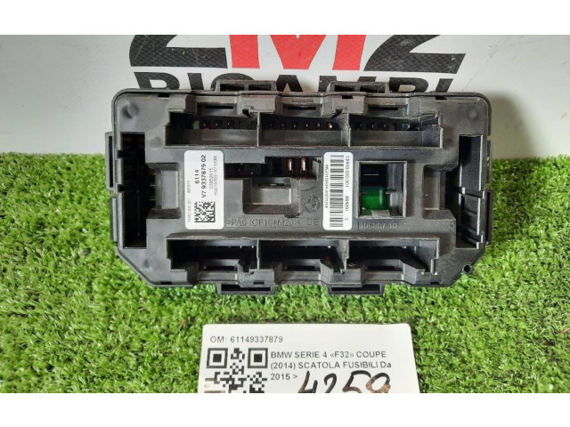   Pojistková skříňka 61149337879, 61149337879   BMW 4 F32 F33 2015