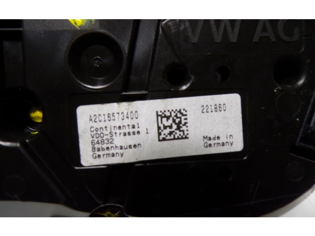 Přístrojová deska  Audi A3 8Y 2020 8V0920750, A2C16573400  