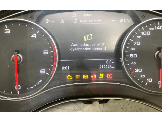 Přístrojová deska  Audi A6 S6 C7 4G 2013 4G8920931N  