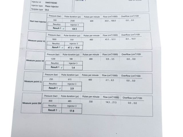 Vstřikovač 0986435422   Audi A6 S6 C7 4G    CDUC 