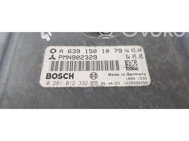 Řídící jednotka A6391501079, 0281012392   Smart ForFour I 2005