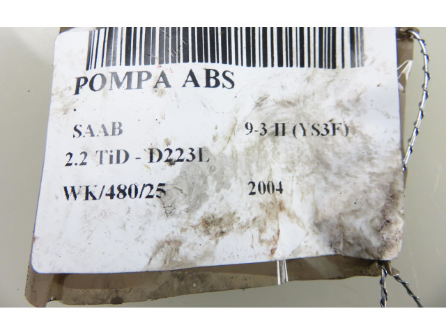 Jednotka ABS 13663920, 13509221AE   Saab 9-3 Ver1 2004