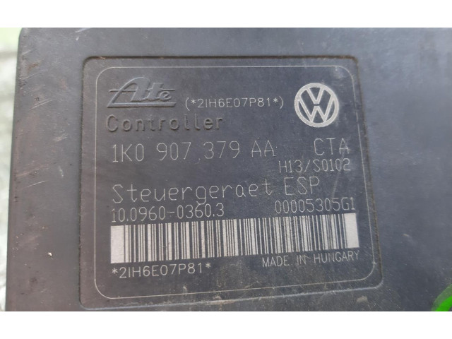 Jednotka ABS 1K0907379AA   Audi A3 S3 A3 Sportback 8P 2006