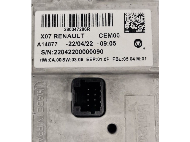 Дисплей    280347286R   Renault Twingo III