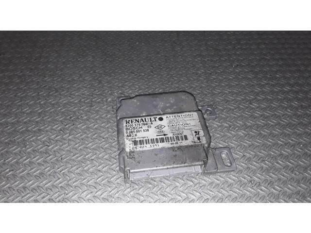 Блок подушек безопасности 8200375764, 0285001538   Renault Clio II