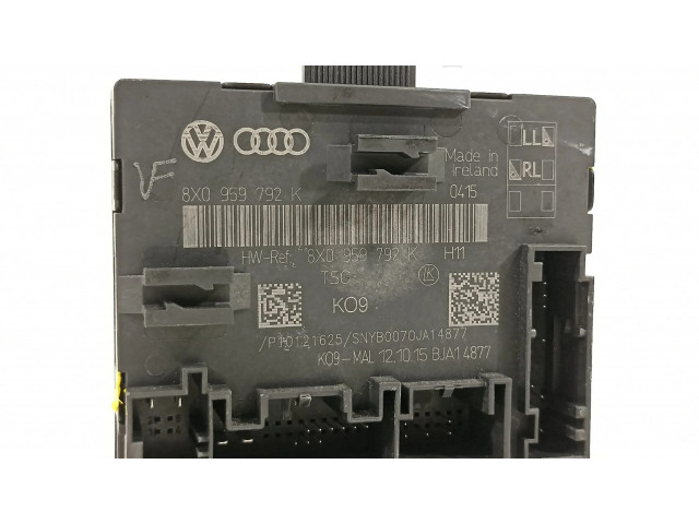 Блок комфорта 8X0959792K   Audi A1   