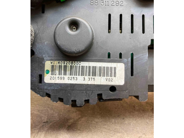 Přístrojová deska  Seat Toledo II (1M) 1998 W01M0920800C, 88311292  