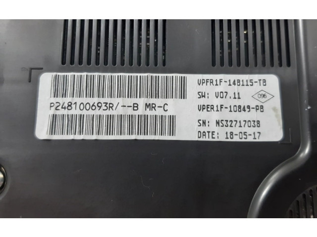Přístrojová deska  Renault Megane IV 2017 248100693R, 248100693R  