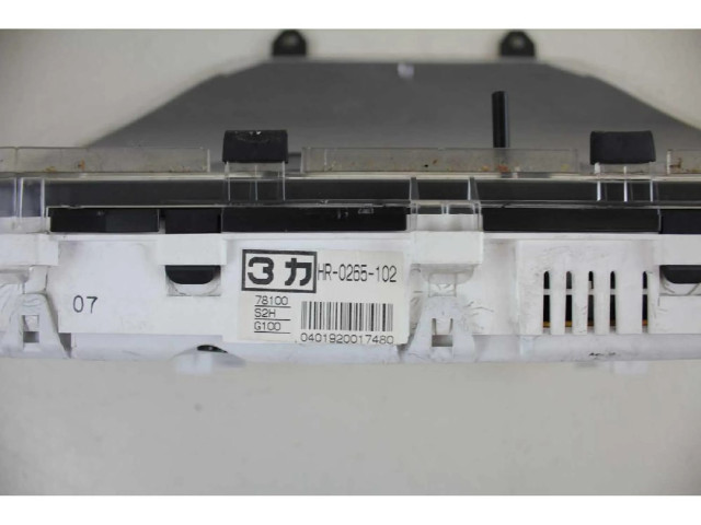 Панель приборов HR-0265-102, 78100-S2H-G100   Honda HR-V       