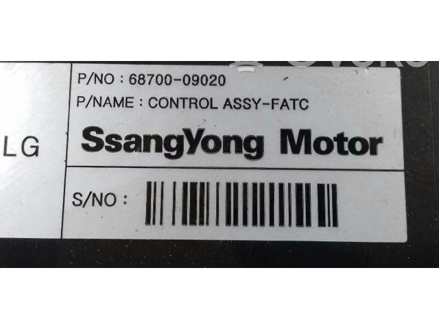 Блок управления климат-контролем 6870009020   SsangYong Actyon