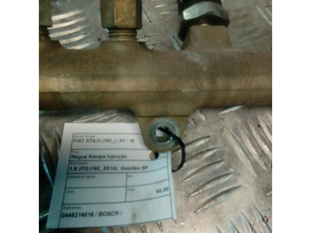 Vstřikovací lišta 0445214016   Fiat Stilo  pro naftový motor 1.9  