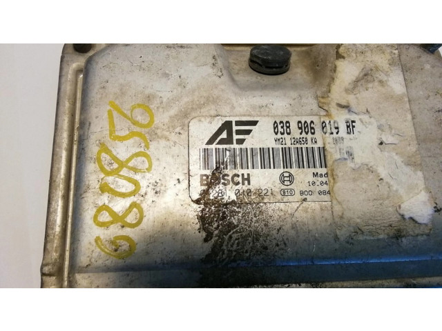 Блок управления 038906019BF, 0281010221   Ford Mondeo MK IV