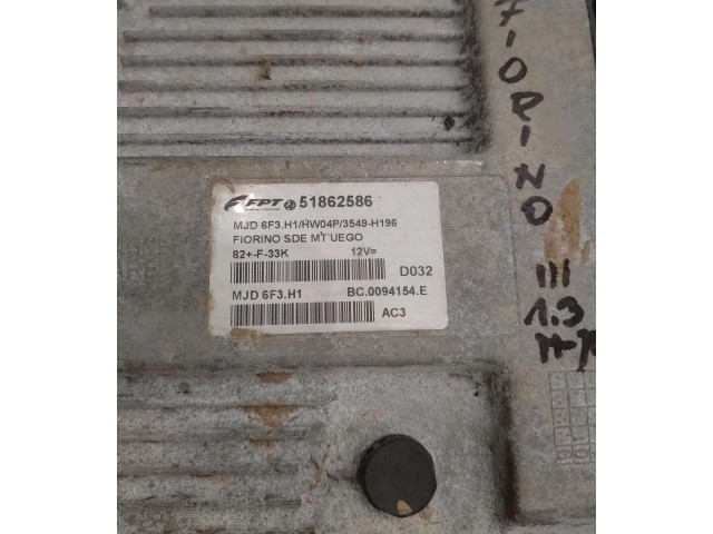 Řídící jednotka 51862586   Fiat Fiorino 2014