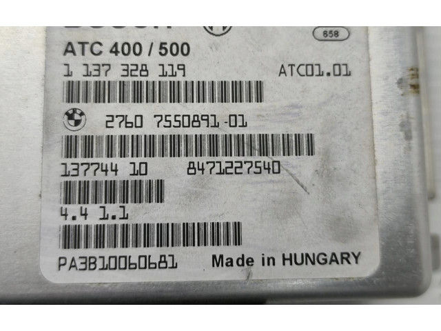 Блок управления 7550891   BMW X3 E83