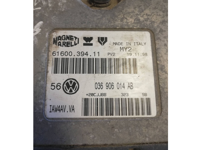 Блок управления двигателя 036906014AB, 6160039411   Volkswagen Golf IV