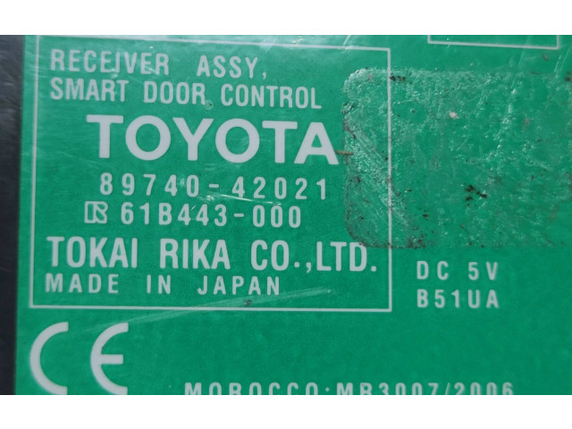 Блок управления 8974042021, B51UA   Toyota RAV 4 (XA30)