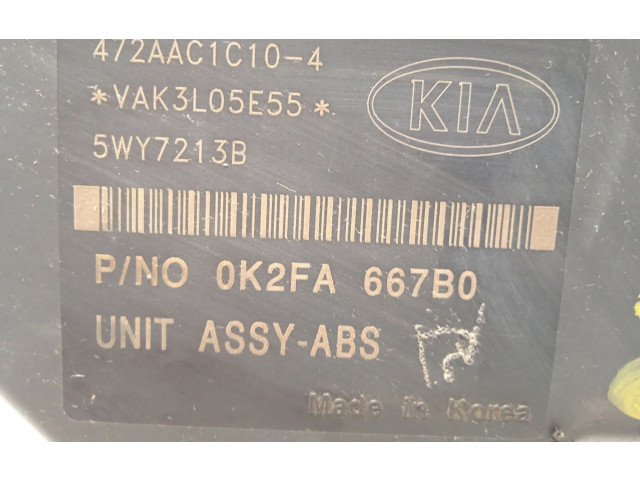 Jednotka ABS 2K56T437A0, 0K2FA667B0   KIA Carnival 2004