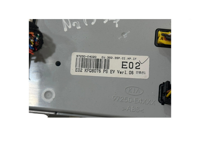 Блок управления климат-контролем 97250E4020, 97250E4XXX   KIA Soul