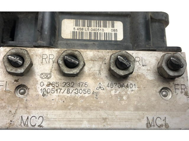 Блок АБС 4670A401   Mitsubishi  Colt  2004 - 2008 года