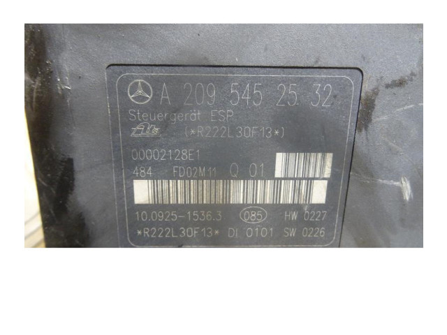 Jednotka ABS 0044316212, 0044316212   Mercedes-Benz C W203 2003