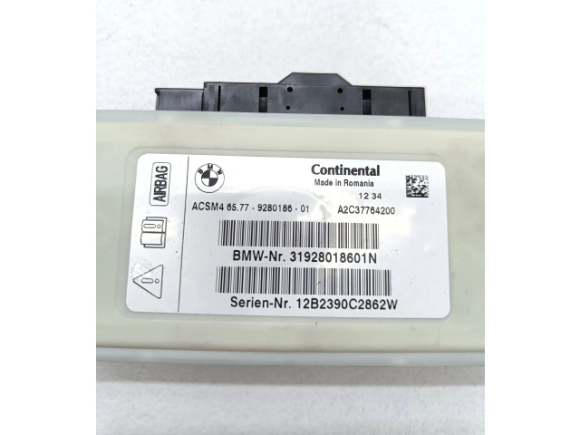 Блок подушек безопасности 9280186   BMW 7 F01 F02 F03 F04