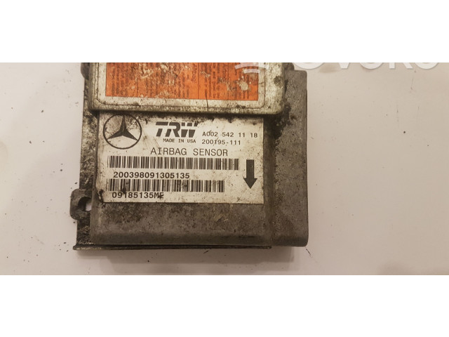 Блок подушек безопасности A0025421118, 200195111   Mercedes-Benz ML W163