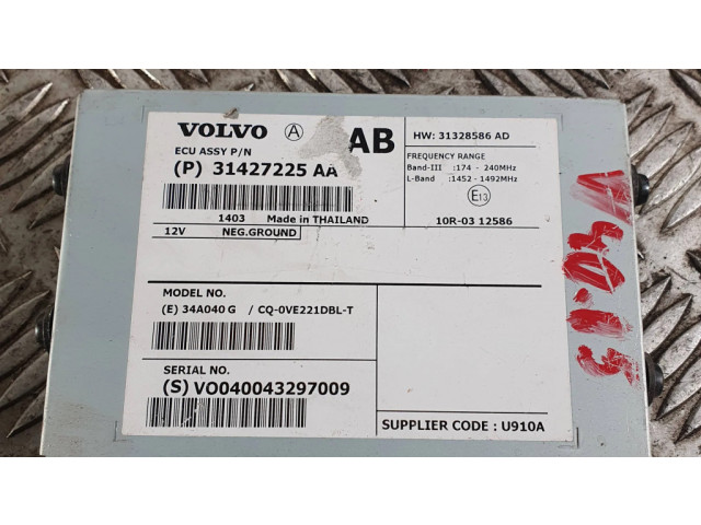 Antenos valdymo blokas