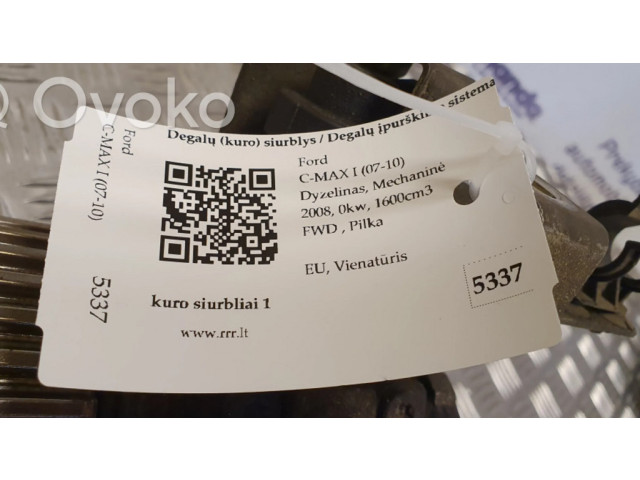 Vstřikovací čerpadlo 0445010102   Ford C-MAX I  pro naftový motor 1.6  