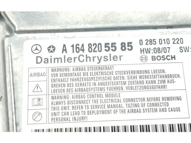 Блок подушек безопасности A1648205585   Mercedes-Benz ML W164