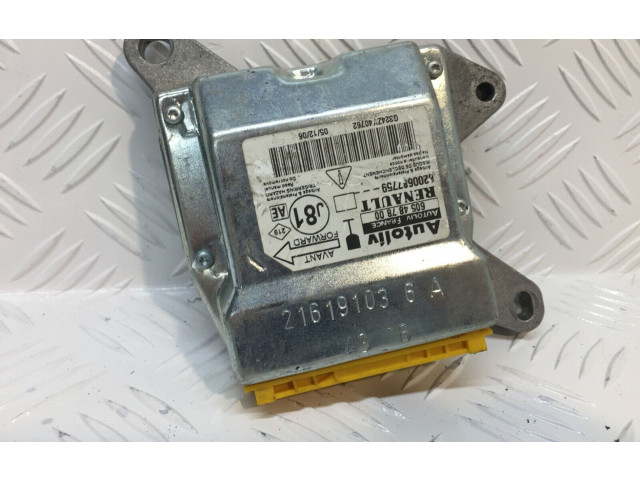 Блок подушек безопасности 8200687759, 605487800   Renault Espace -  Grand espace IV