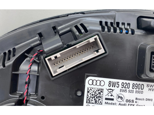 Přístrojová deska  Audi Q5 SQ5 2018 8W5920890D, 0263731023  