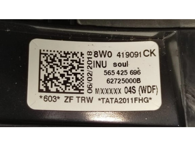Volant Audi A3 S3 8V 2017 8W0419091CK, 565425696  