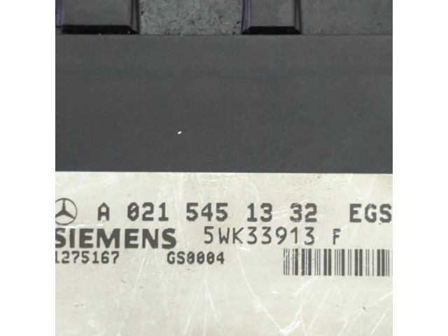 Блок управления коробкой передач A0215451332, 5WK33913F   Mercedes-Benz E W210