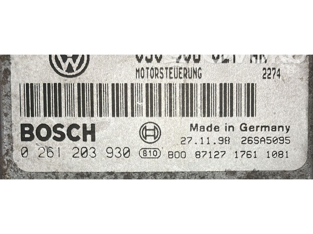 Řídící jednotka    Seat Arosa 2000