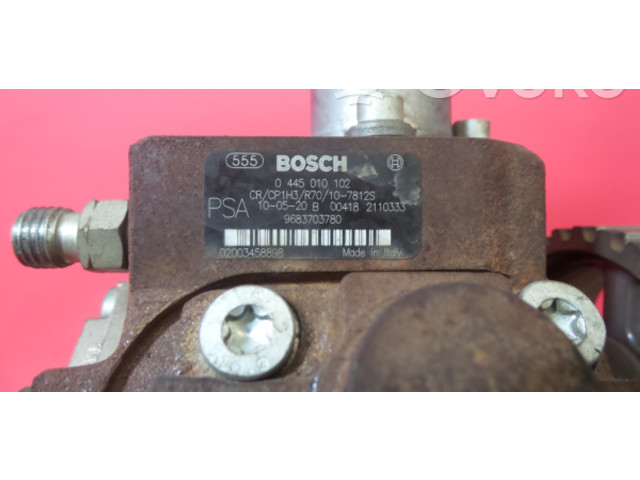 Vstřikovací čerpadlo 0445010102, 9683703780   Peugeot 3008 I     