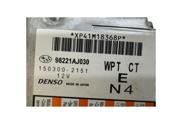 Блок подушек безопасности 98221AJ030, 1503002151   Subaru Outback