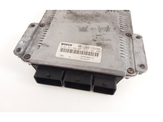Блок управления двигателя 0281011324, 8200309316   Renault Scenic I