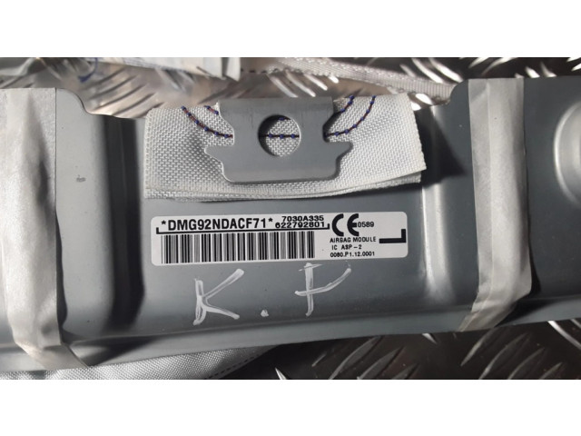 Боковая подушка безопасности DMG92NDACF71, 622792801   Mitsubishi Space Star