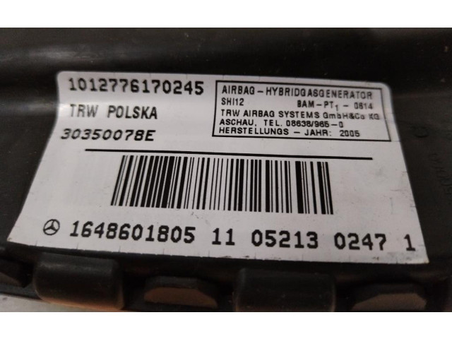 Zpětné zrcátko  Mercedes-Benz ML W164 2005  1648601805, 1648601805  