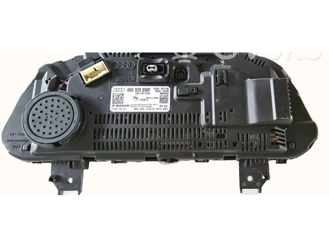 Панель приборов 4K0920890F, 4K0920890FX   Audi Q8       