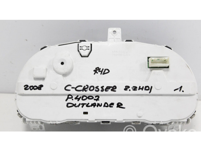 Přístrojová deska  Citroen C-Crosser 2008 769166220H  